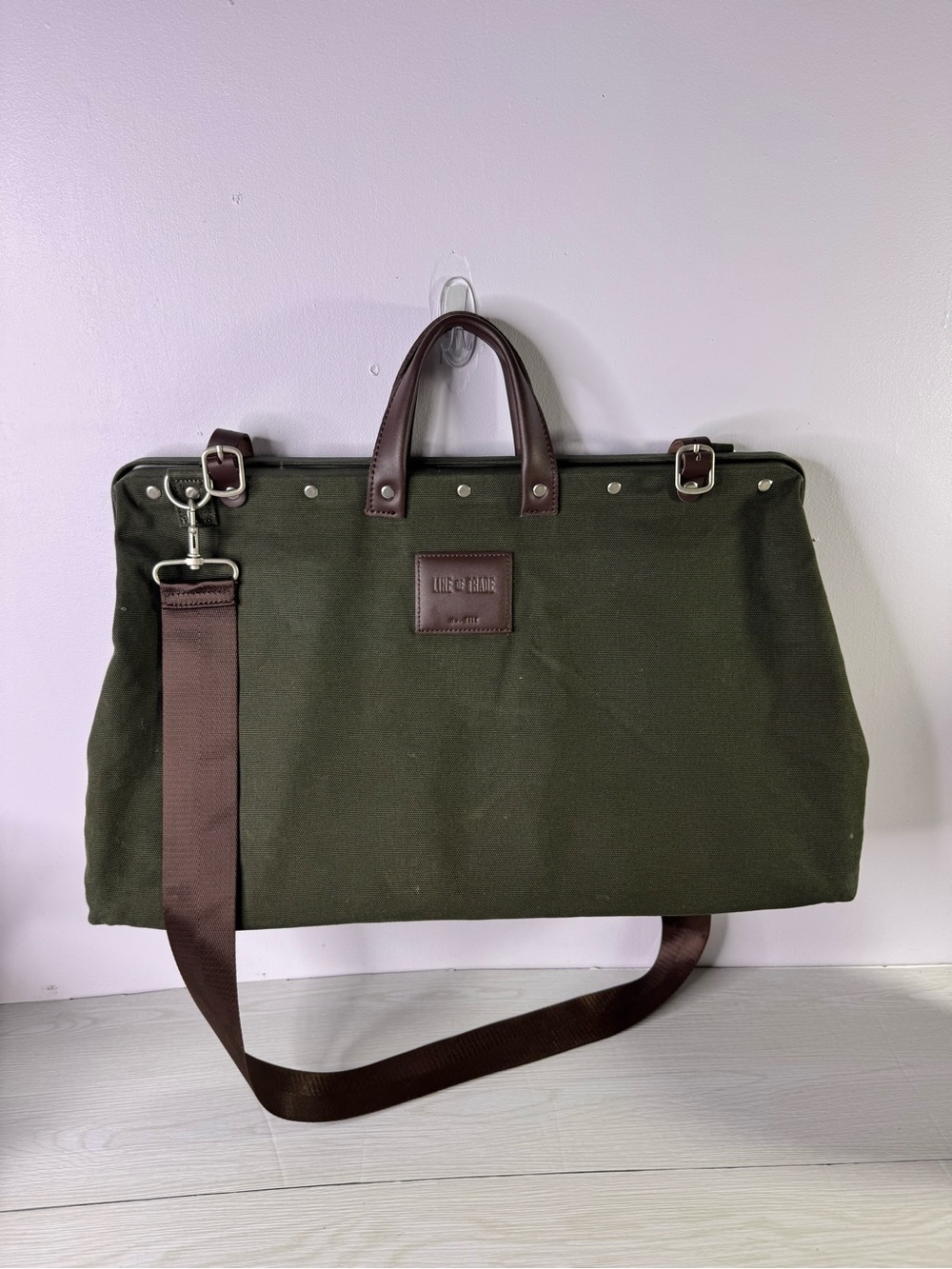 Line of Trade Canvas Weekender Bag